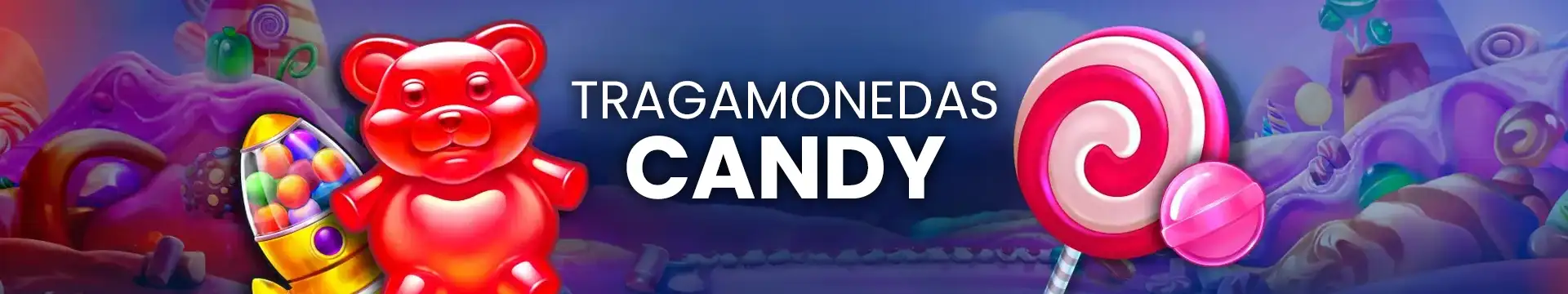 temática de slots candy