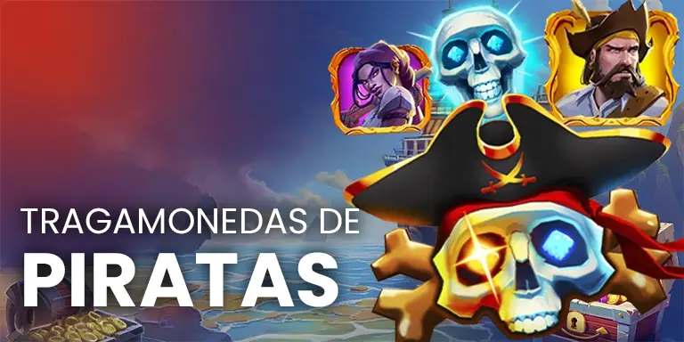Tragamonedas con temática piratas