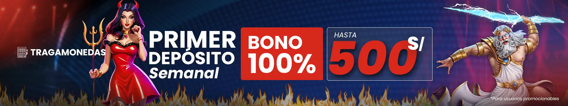 Banner bono primer depósito