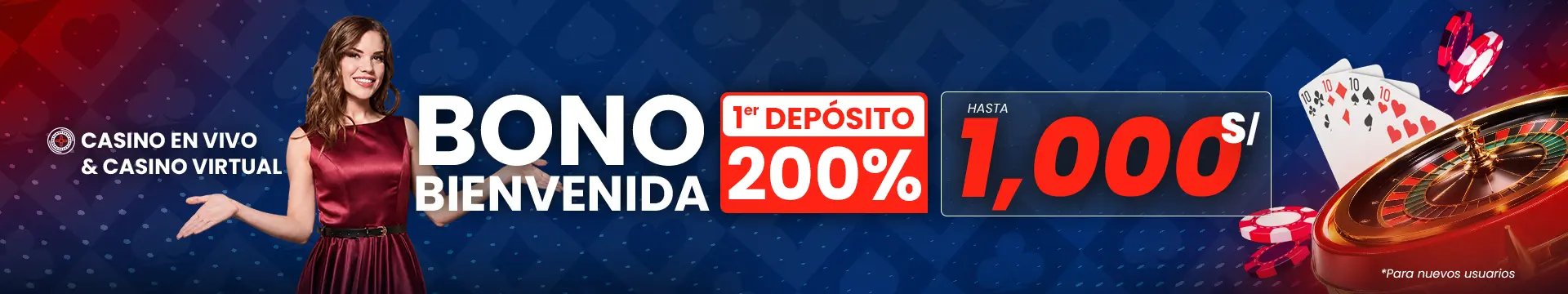 Banner bono primer depósito