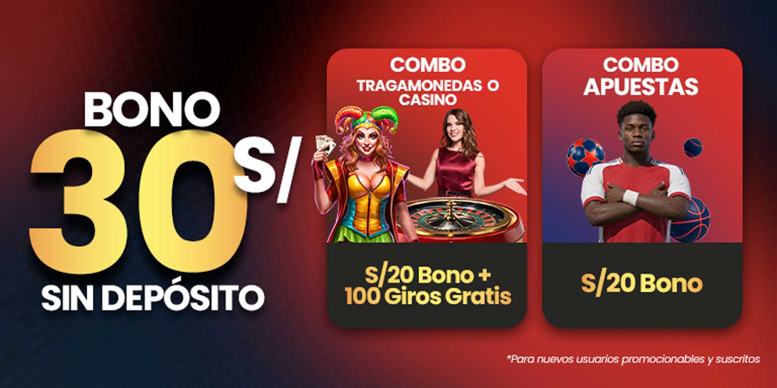 Bono sin depósito en JOKERBET.pe para apostar gratis en casino y deportes