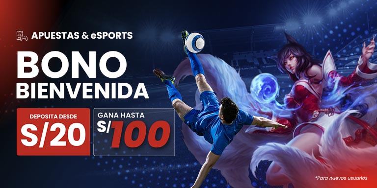Bono de bienvenida para apuestas deportivas JOKERBET.pe: 200% extra hasta S/ 100