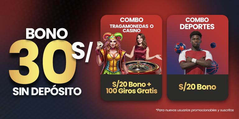 Bono sin depósito en JOKERBET.pe para apostar gratis en casino y deportes