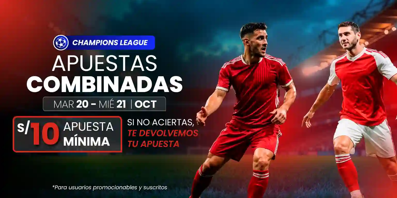 Promoción Freebets con Combinar Apuestas en Champions League en JOKERBET Perú