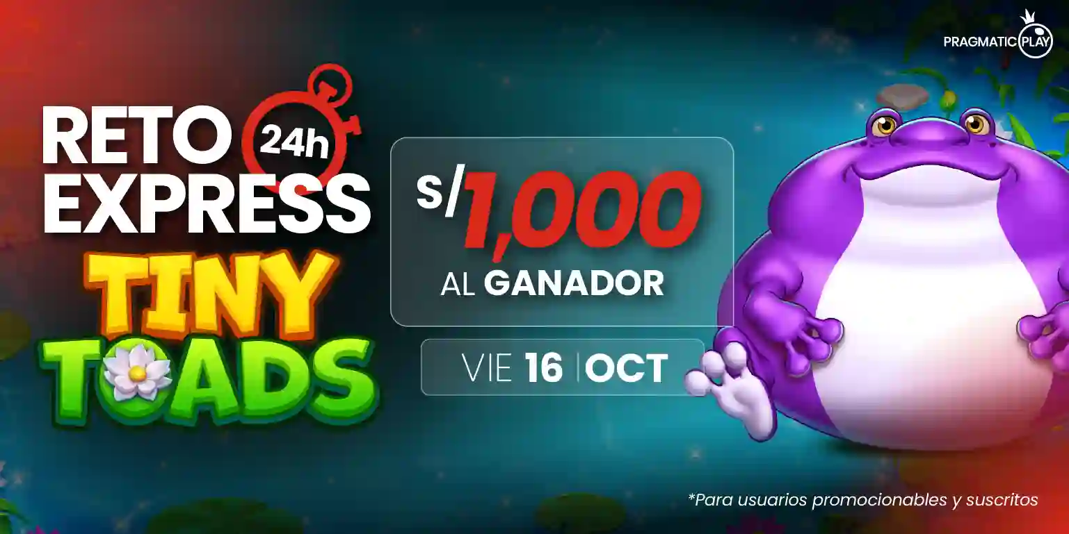 Promoción Reto Express de slots con giros gratis y premios en soles en JOKERBET Perú