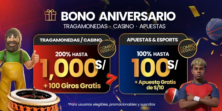Promociones - Bono Aniversario
