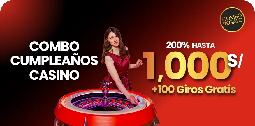 Bono de cumpleaños casino: 100 Giros gratis sin depósito y 200% extra