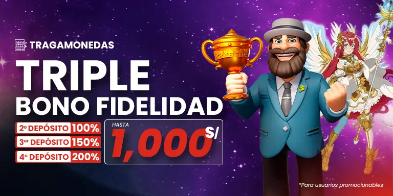 Bono de fidelidad para tragamonedas JOKERBET.pe: premios por tus depósitos constantes